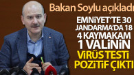 30 Emniyet.. 18 jandarma.. 4 Kaymakam.. 1 Vali