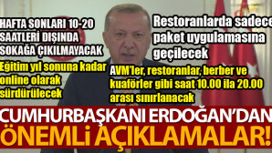 DİKKAT! YENİ KISITLAMALAR GELDİ