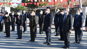 Tarsus’un Kurtuluş Günü sade bir törenle kutlandı