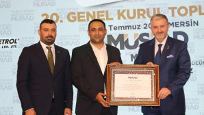 MÜSİAD’tan Başkan Yılmaz’a fidan sertifikası