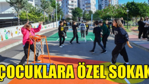 Yenişehir’de çocuklara özel sokak