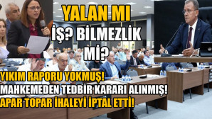 “BÖYLE Mİ YÖNETİYORSUNUZ BELEDİYEYİ?”